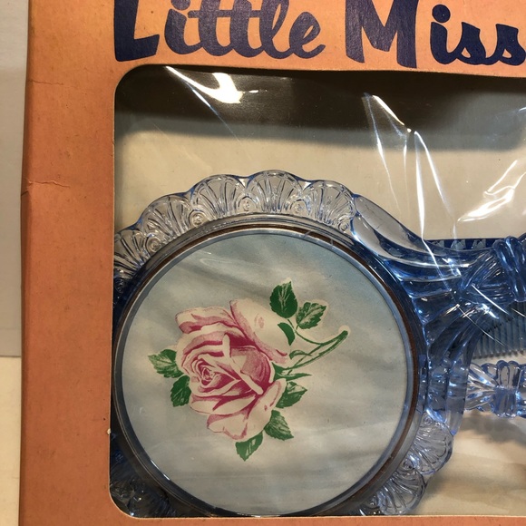Vintage Little Miss Dresser Set 3 Piece In Original Box Montreal Canada - Picture 4 of 12